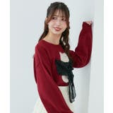 ふわふわLadycatリボンニット | MAJESTIC LEGON | 詳細画像8