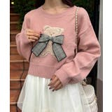 リボン付きくまちゃんニット | MAJESTIC LEGON | 詳細画像23