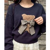 リボン付きくまちゃんニット | MAJESTIC LEGON | 詳細画像37