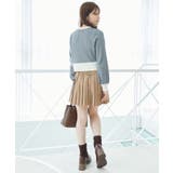 バイカラーケーブルニットカーデ | MAJESTIC LEGON  | 詳細画像15 