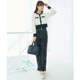 バイカラーケーブルニットカーデ | MAJESTIC LEGON  | 詳細画像20 