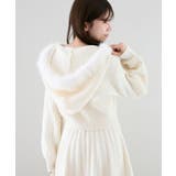 キラキラフード付きニットパーカー | MAJESTIC LEGON | 詳細画像23