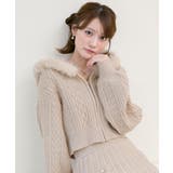 キラキラフード付きニットパーカー | MAJESTIC LEGON | 詳細画像25