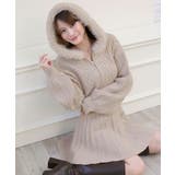 キラキラフード付きニットパーカー | MAJESTIC LEGON | 詳細画像28