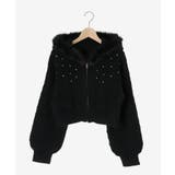 キラキラフード付きニットパーカー | MAJESTIC LEGON | 詳細画像48