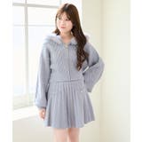 キラキラフード付きニットパーカー | MAJESTIC LEGON | 詳細画像6