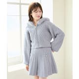 キラキラフード付きニットパーカー | MAJESTIC LEGON | 詳細画像7