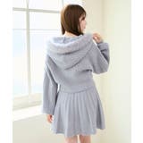 キラキラフード付きニットパーカー | MAJESTIC LEGON | 詳細画像8