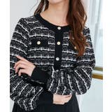 キラキラボタンツイードライクカーデ | MAJESTIC LEGON | 詳細画像10