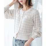 キラキラボタンツイードライクカーデ | MAJESTIC LEGON | 詳細画像16