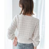 キラキラボタンツイードライクカーデ | MAJESTIC LEGON | 詳細画像17