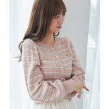 キラキラボタンツイードライクカーデ | MAJESTIC LEGON | 詳細画像24