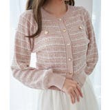 キラキラボタンツイードライクカーデ | MAJESTIC LEGON | 詳細画像26