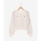 キラキラボタンツイードライクカーデ | MAJESTIC LEGON | 詳細画像36