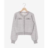 キラキラボタンツイードライクカーデ | MAJESTIC LEGON | 詳細画像38