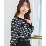 キラキラボタンツイードライクカーデ | MAJESTIC LEGON | 詳細画像8