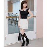 バイカラープチフリルブラウス | MAJESTIC LEGON  | 詳細画像18 