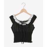 バイカラープチフリルブラウス | MAJESTIC LEGON  | 詳細画像28 