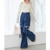 2wayフラワーレースブラウス | MAJESTIC LEGON  | 詳細画像2 