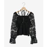 2wayフラワーレースブラウス | MAJESTIC LEGON  | 詳細画像25 