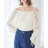 2wayフラワーレースブラウス | MAJESTIC LEGON  | 詳細画像5 