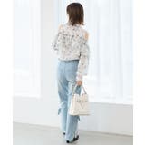 バイカラーボウタイフリルブラウス | MAJESTIC LEGON  | 詳細画像12 