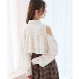 バイカラーボウタイフリルブラウス | MAJESTIC LEGON  | 詳細画像23 
