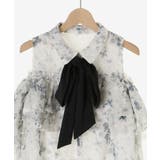 バイカラーボウタイフリルブラウス | MAJESTIC LEGON  | 詳細画像29 