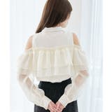 バイカラーボウタイフリルブラウス | MAJESTIC LEGON  | 詳細画像7 