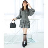 ラインストーンティアードスカパン | MAJESTIC LEGON  | 詳細画像11 