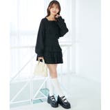 ラインストーンティアードスカパン | MAJESTIC LEGON  | 詳細画像16 