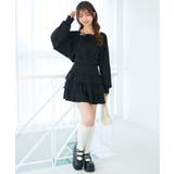 ラインストーンティアードスカパン | MAJESTIC LEGON  | 詳細画像17 