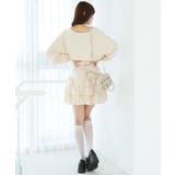 ラインストーンティアードスカパン | MAJESTIC LEGON  | 詳細画像7 