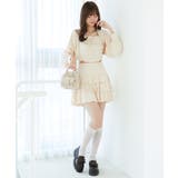 ピンク | ラインストーンティアードスカパン | MAJESTIC LEGON 