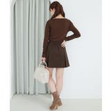 ゴールドボタンプリーツミニスカパン | MAJESTIC LEGON | 詳細画像11