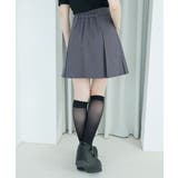 ゴールドボタンプリーツミニスカパン | MAJESTIC LEGON | 詳細画像20