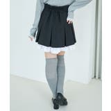 配色フリルプリーツスカート | MAJESTIC LEGON  | 詳細画像18 