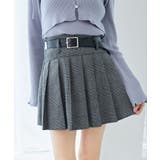 ベルトセットプリーツミニスカパン | MAJESTIC LEGON  | 詳細画像1 