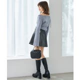 ベルトセットプリーツミニスカパン | MAJESTIC LEGON  | 詳細画像11 