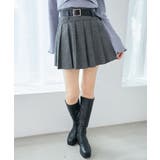 ベルトセットプリーツミニスカパン | MAJESTIC LEGON  | 詳細画像12 