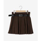 ベルトセットプリーツミニスカパン | MAJESTIC LEGON  | 詳細画像30 