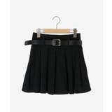 ベルトセットプリーツミニスカパン | MAJESTIC LEGON  | 詳細画像33 