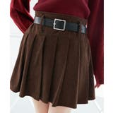 ベルトセットプリーツミニスカパン | MAJESTIC LEGON  | 詳細画像8 