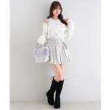 ベルト付きプリーツミニスカパン | MAJESTIC LEGON  | 詳細画像2 