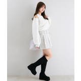 ベルト付きプリーツミニスカパン | MAJESTIC LEGON  | 詳細画像3 