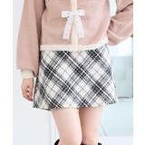 アイボリー柄 | アソートチェックミニスカパン | MAJESTIC LEGON 