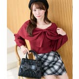 ブラック柄 | アソートチェックミニスカパン | MAJESTIC LEGON 