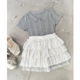 ウエストリブ裾レースフリルミニスカート | MAJESTIC LEGON  | 詳細画像22 