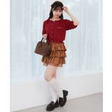 ウエストリブ裾レースフリルミニスカート | MAJESTIC LEGON  | 詳細画像24 