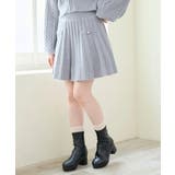 グレー | キラキラボタンプリーツニットスカート | MAJESTIC LEGON